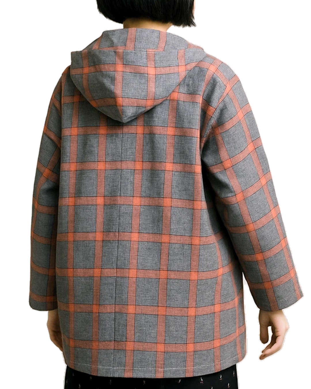 SEN ReNoble ウール着物リメイクコート